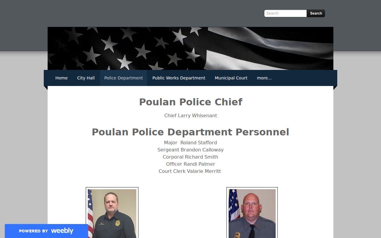 Poulan warrant police and court contact in Worth County